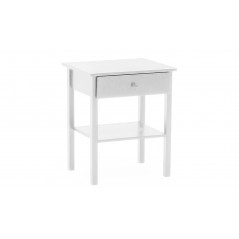 VL Willow Bedside Table - White